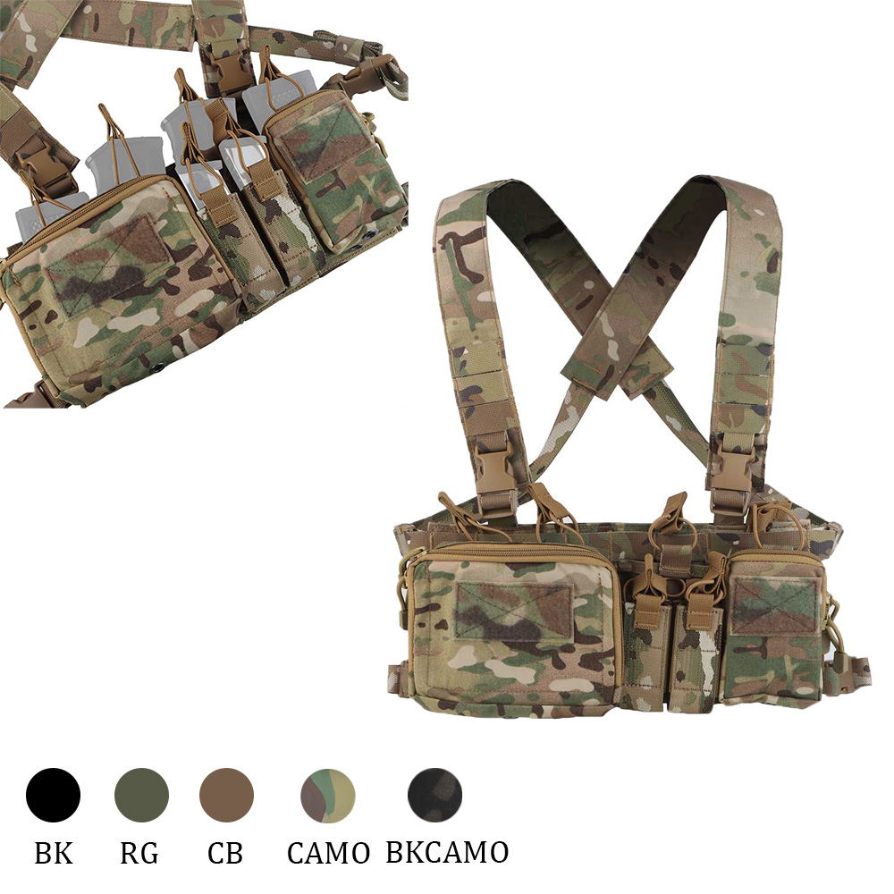 Heavy Equipment Supplies - OphidiaTac D3CRH Chest Mount Vest Equipment