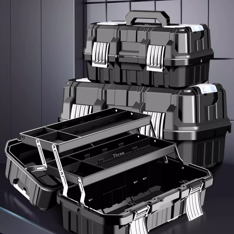 Heavy Equipment Supplies - Tool Stackable Boxes Case Portable Heavy
