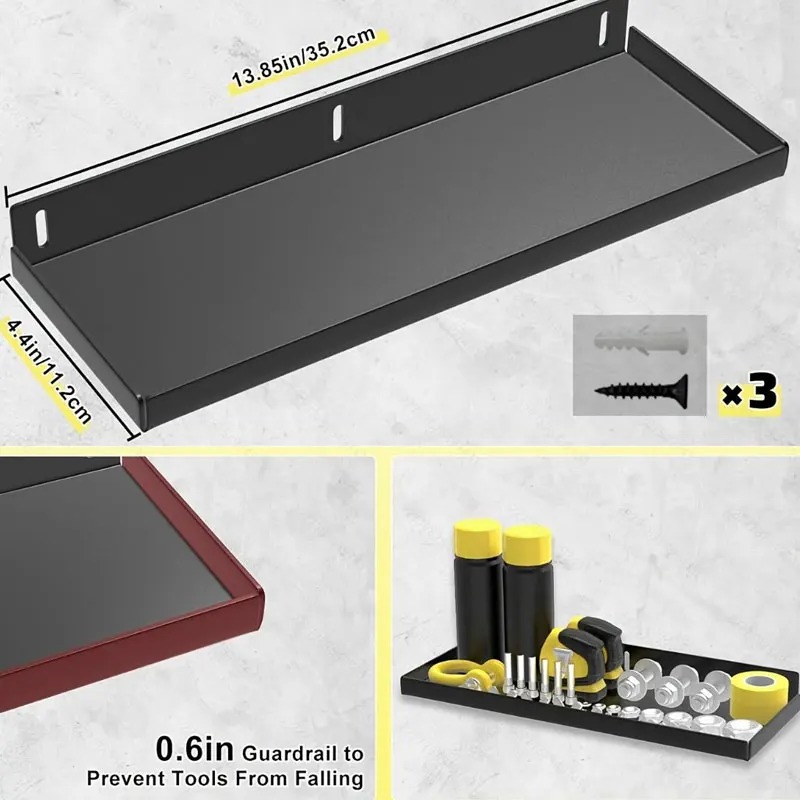 Heavy Equipment Supplies - Wall Mounted Metal Tool Hanger Heavy