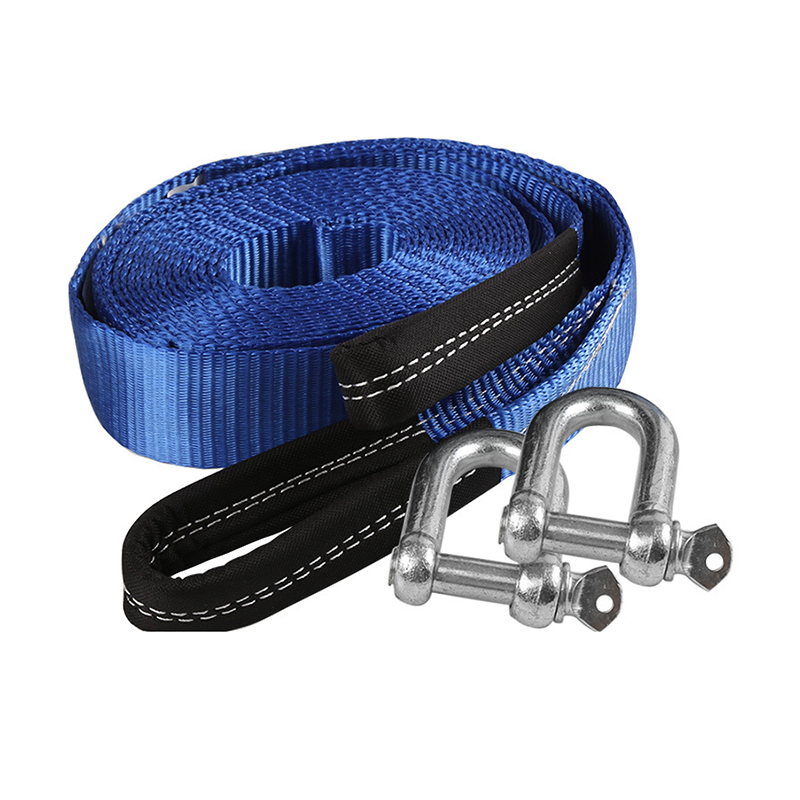 Heavy Equipment Supplies - 8Tons Car Towing Rope Strape Cable