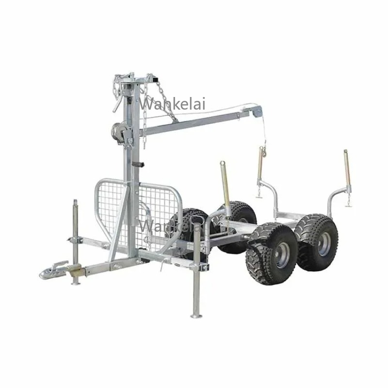 Atv Forestry Trailer Timber Lo - Heavy Equipment Transporter review and price