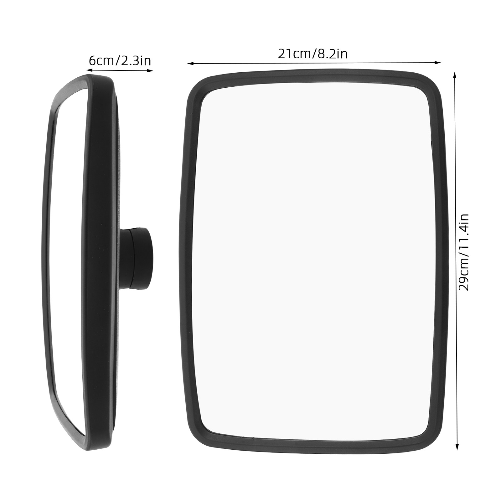 Excavator Rearview Mirror Wide - Heavy Equipment Definition review and price