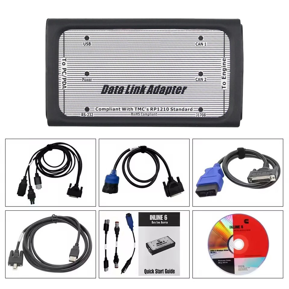 High Quality INLINE 6 V8.9 Dat - Heavy Equipment Diagnostic Tool review and price