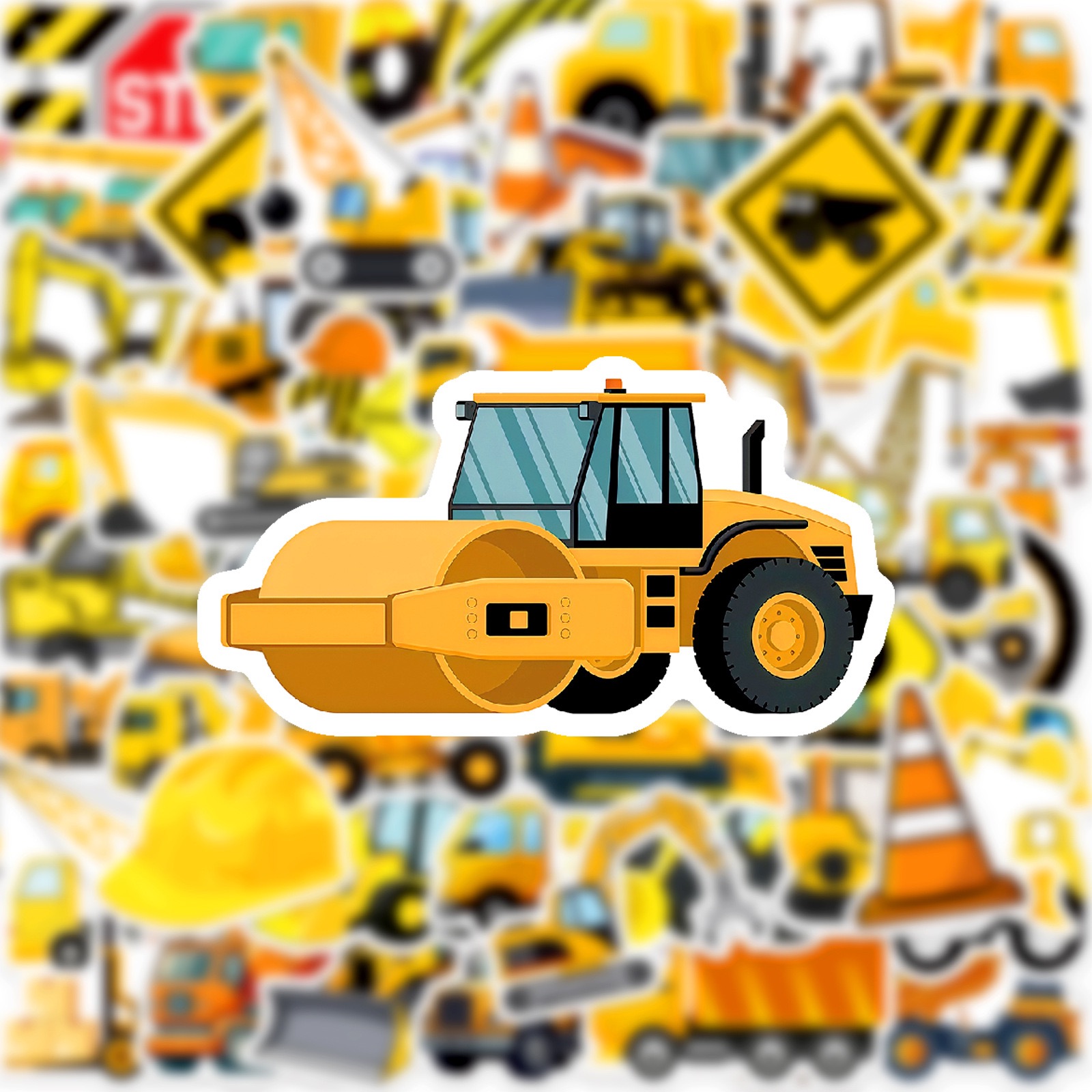 10/50pcs Cute Engineering Cons - Heavy Equipment Stickers review and price