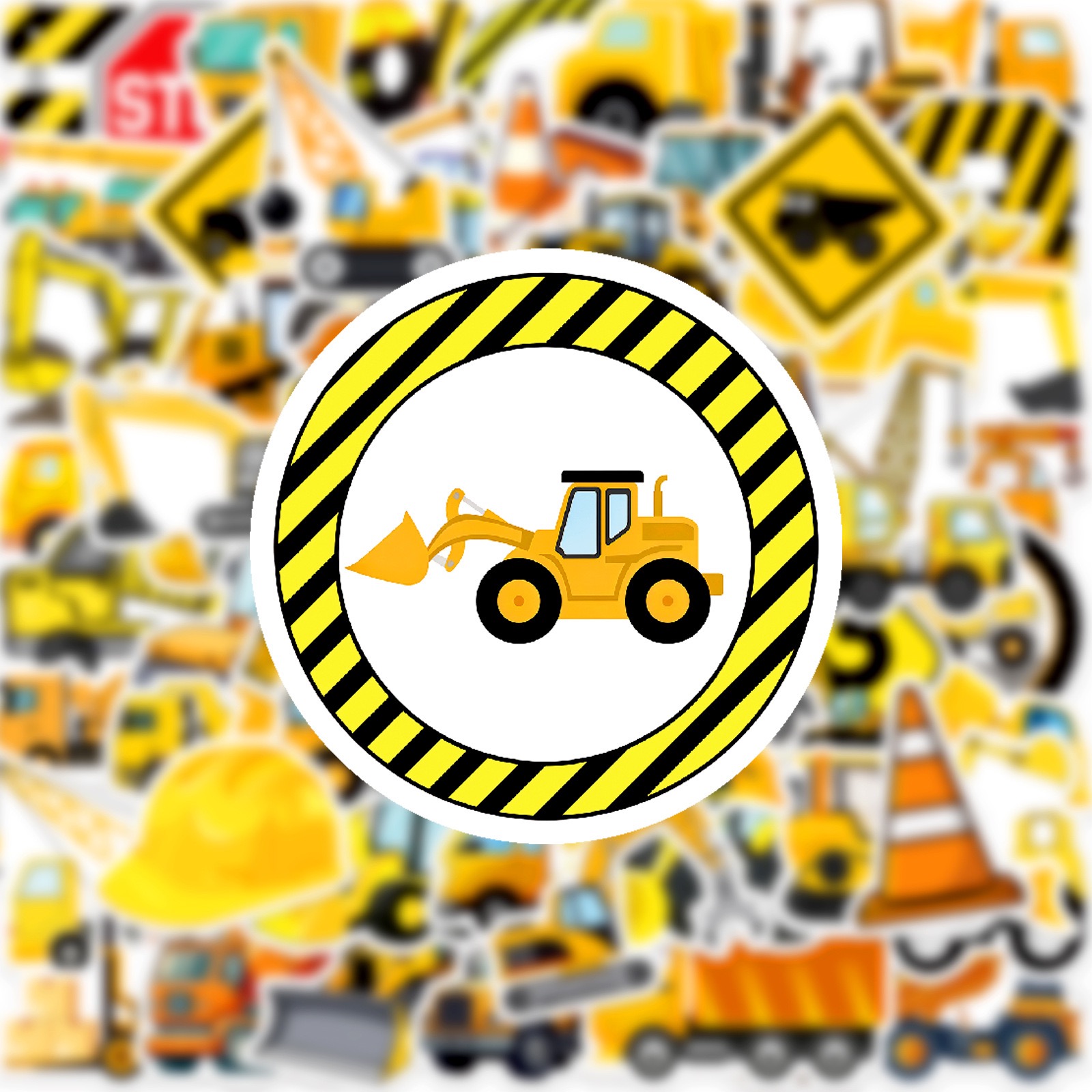 10/50pcs Cute Engineering Cons - Heavy Equipment Stickers review and price