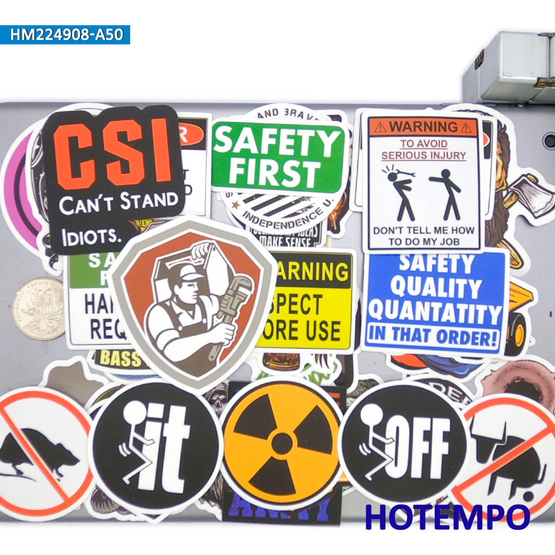 20/30/50Pieces Safety First De - Heavy Equipment Stickers review and price
