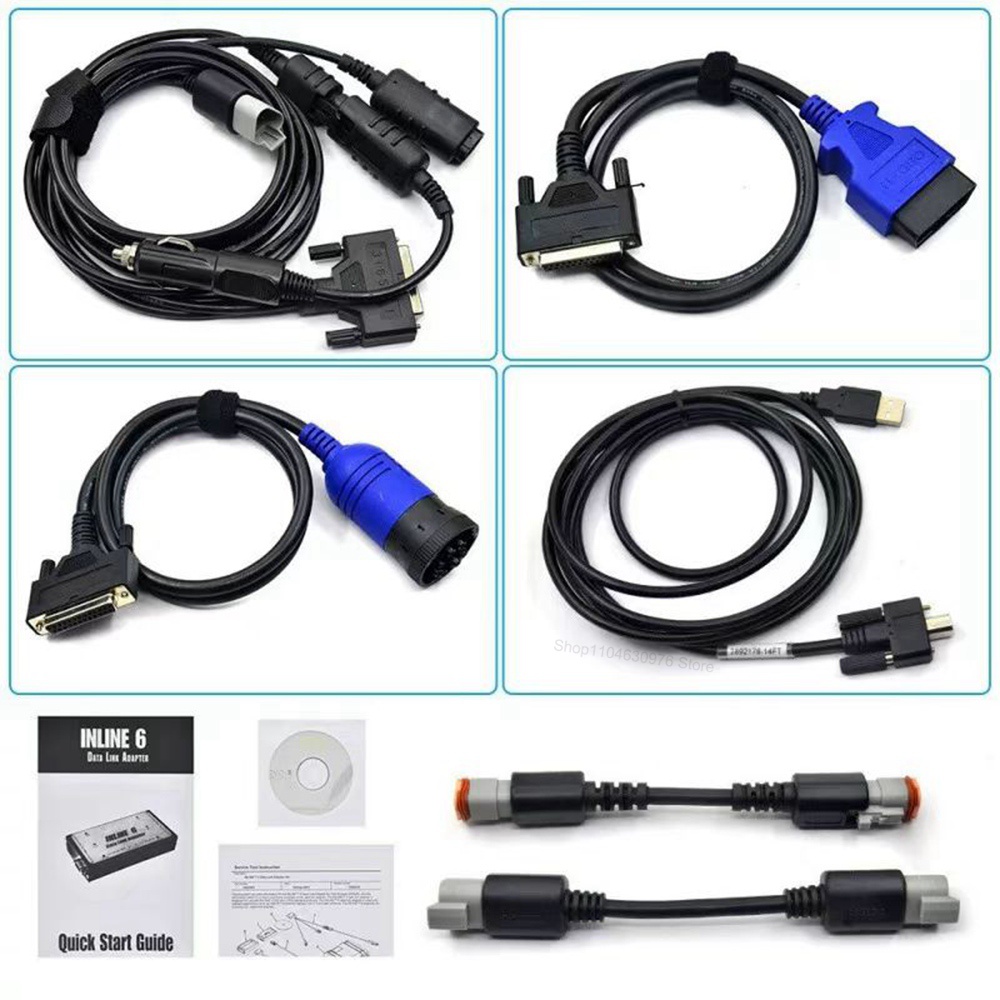 INLINE 6 V8.7 V7.62 Data Heavy - Heavy Equipment Diagnostic Tool review and price