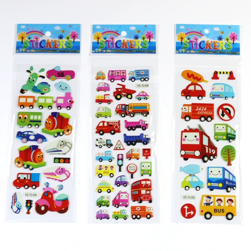 6pcs Cartoon Fireman Car Stick - Heavy Equipment Stickers review and price